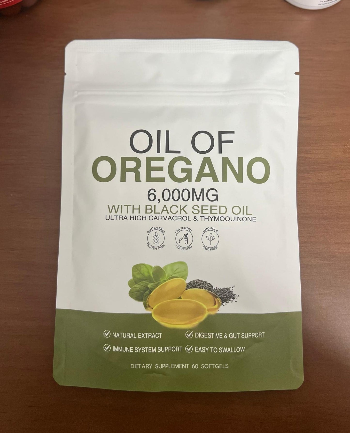 Black Seed Oil Soft Capsules Oil of Oregano Soft Capsules 300 capsules /180 capsules available